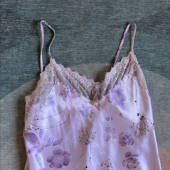 Maidenform Lavender Floral Chemise - Picture 7 of 10